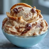 Rich and velvety peanut butter banana ice cream, made with ripe frozen bananas and a hint of vanilla for irresistible flavor.  
