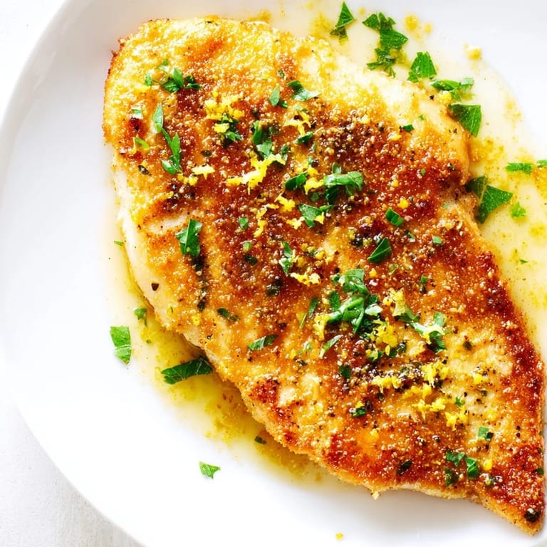 Juicy, golden Lemon Pepper Chicken bathed in a bright, tangy sauce, perfect for a quick American-style dinner.