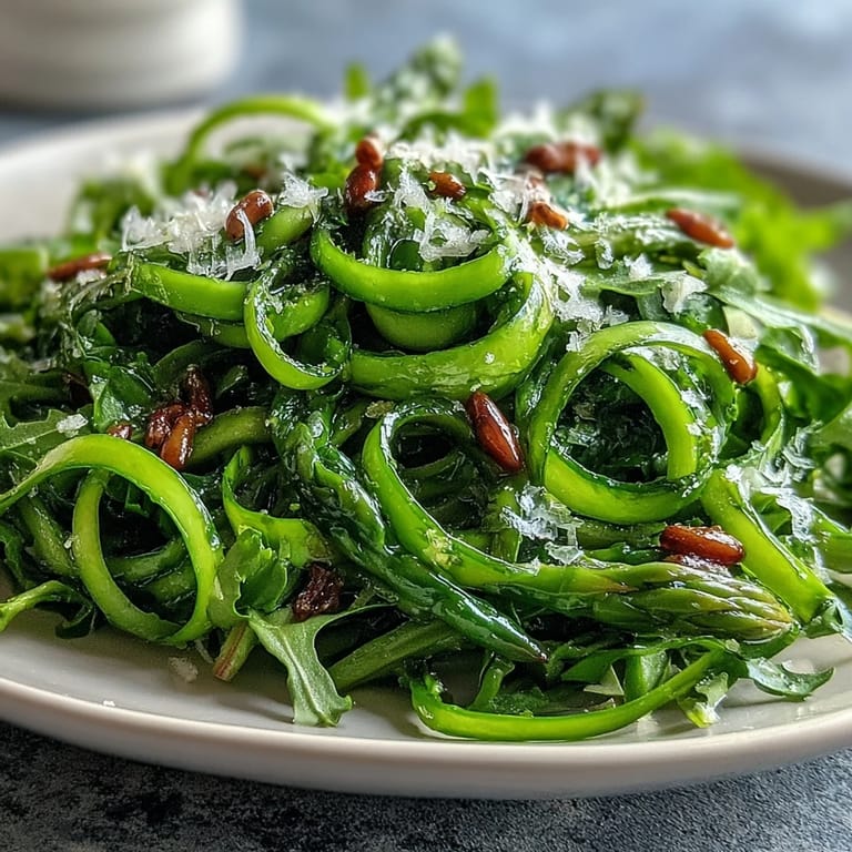 Crisp asparagus ribbons, tangy lemon, and shaved Parmesan combine in this refreshing, Mediterranean-inspired side dish.