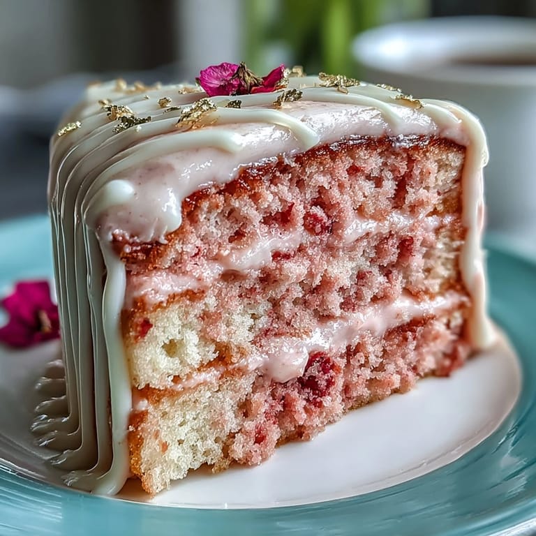 Celebratory Bridal Shower Rosé Velvet Cake, a sophisticated dessert ready for enjoyment.